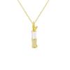 Classic S925 Sterling Silver Hetian Jade Necklace, Elegant Green Bamboo Pendant, Retro Light Luxury with a New Chinese Style for Women