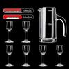 Spirit Decanter & Shot Glass Set with Measuring Scale