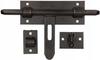 Gate latch 270 BLACK + PADLOCK