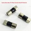 Universal 75-5 Compression F Connector for Metric & Imperial Cable TV Wire, 24 Shielded