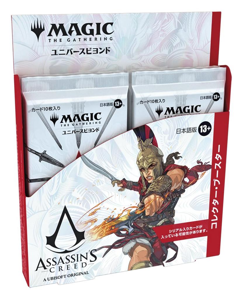Magic: The Gathering "Assassin's Creed" Collector Booster (Japanese Edition) 12-Pack MTG Trading Card Wizards of the Coast ACR D35851400