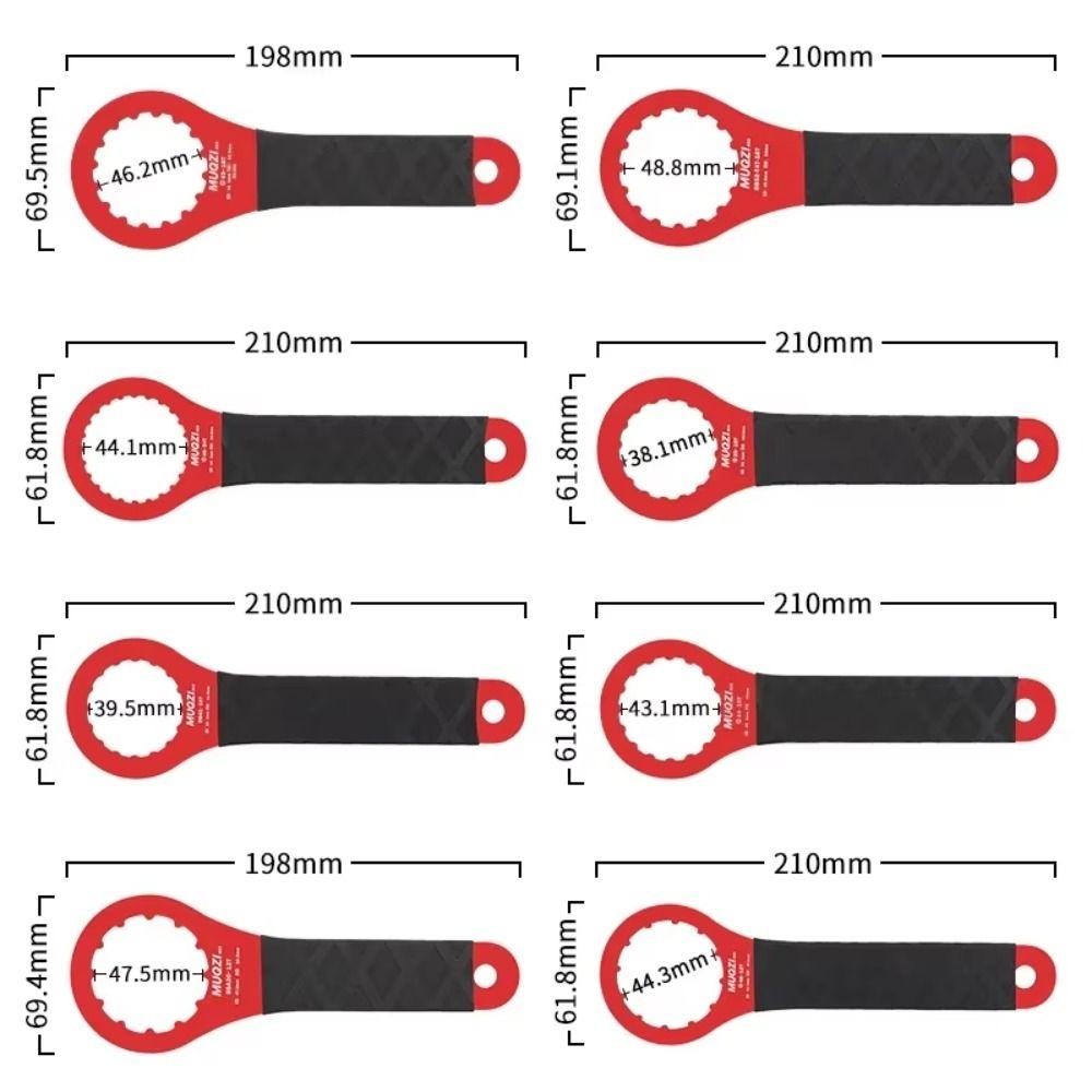 Alluminum Zinc Zinc Alloy Bottom Brackets Wrench Soft Grib Bottom Bracket Tool BB Wrench  Bicycle