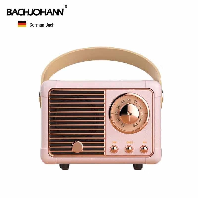 

Bach Johann HM11 Retro Mini Bluetooth Speaker CN plug (adapter included)