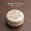 Wood Ash Circular Ceramic Plate Incense Holder Traditional Zen Garden Incense Burners Meditation Censer Yoga Supplies Ornaments
