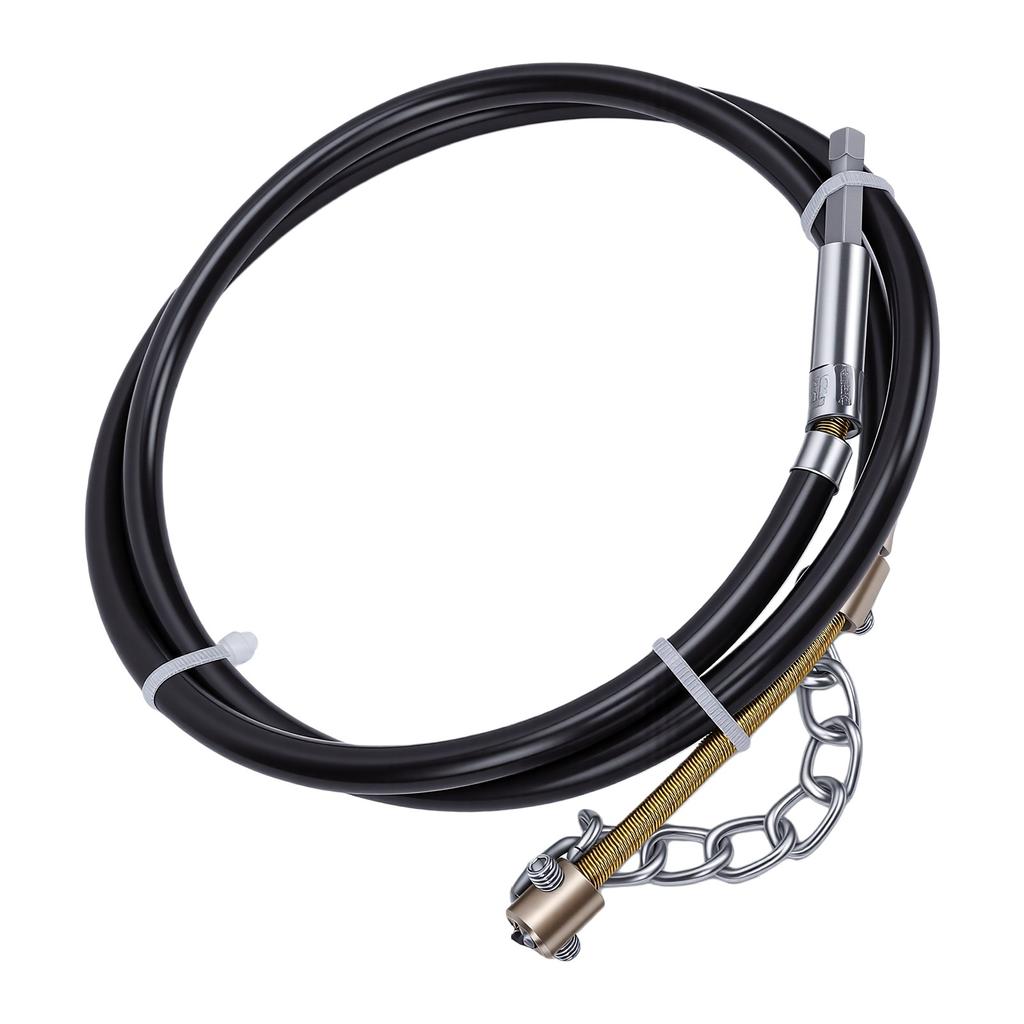 Sewer Descaling Chain 1 Meter Adjustable Cable Sewer Dredge for 50 75mm Shower Sink Drain