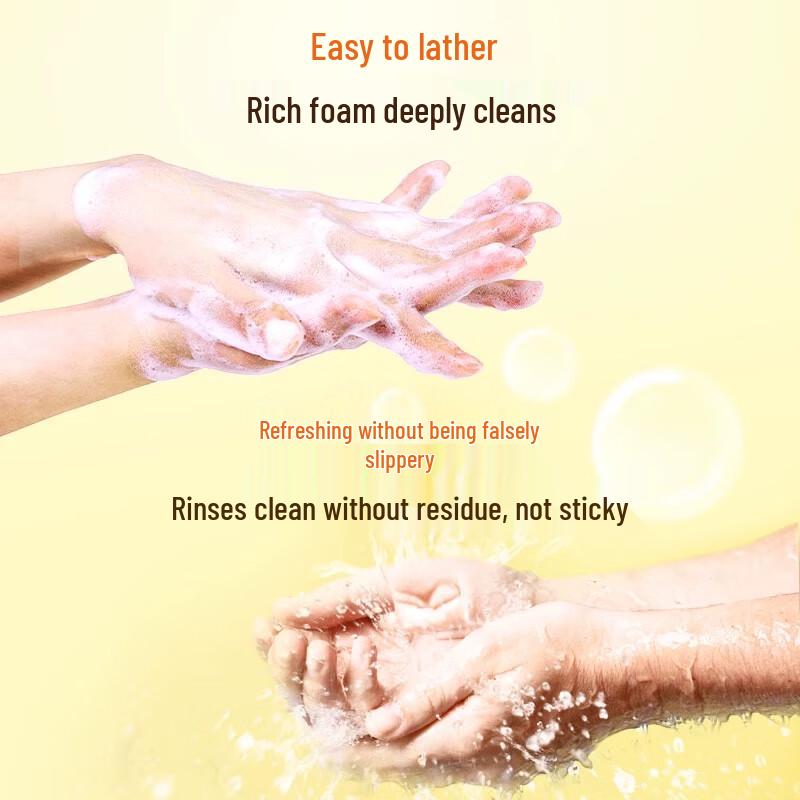 Lion King Qujing Antibacterial Hand Wash, Energetic Lemon