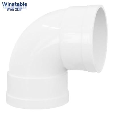 Wenstan W7125 PVC 90-Degree Drainage Elbow