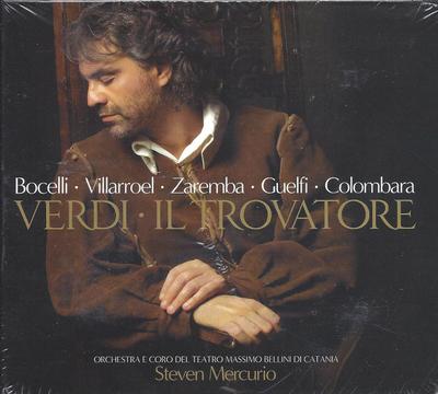 CD ANDREA BOCELLI - VERDI : DER TROVATORE (2CD) B000262902 Sugar 2004 US Klassisch Gebraucht