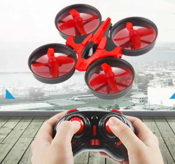JJRC H36 Mini Uzaktan Kumandalı Drone: Orijinal Motor, Pervane ve Şasi Aksesuarlarına Sahip Dört Rotorlu Helikopter
