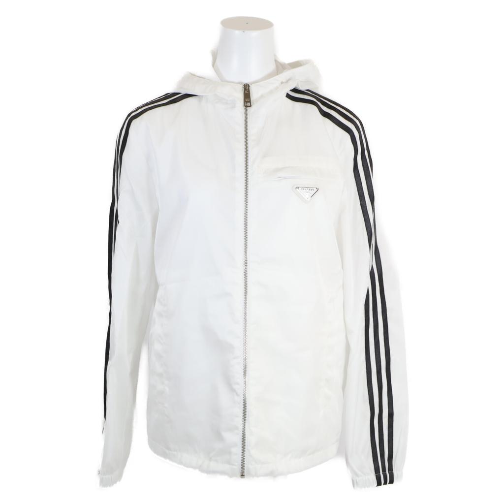 Prada Xadidas Adidas [Domestic Regular] SGB964 RE-Nylon Track Jacket 40 whiteUsed