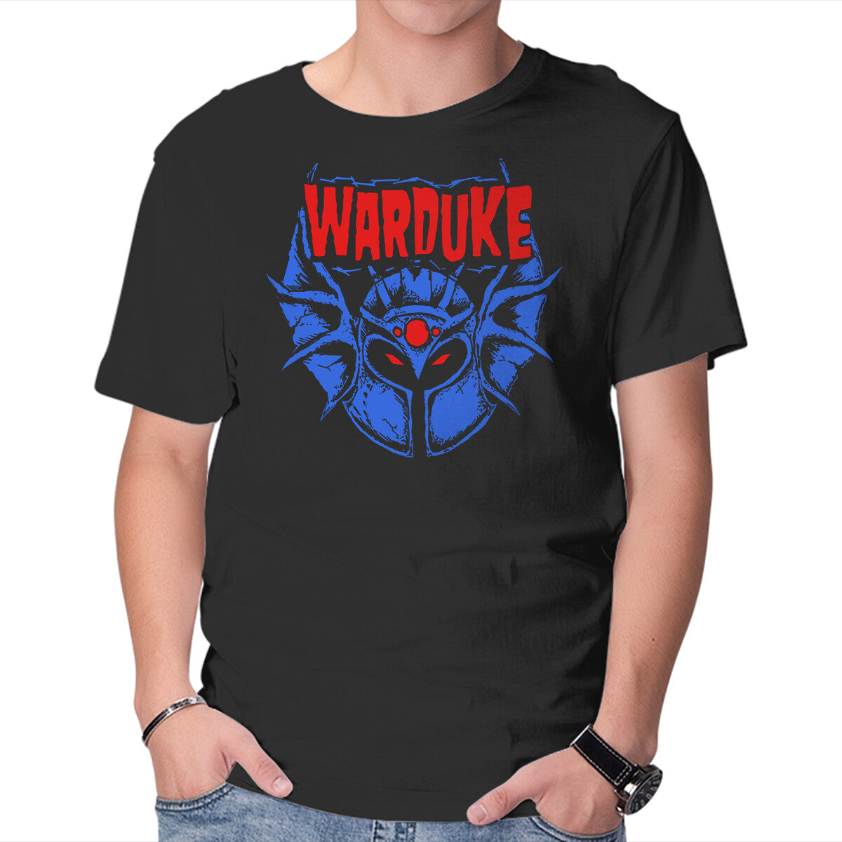 Unisex Crew Neck T-Shirt Heavy Metal Evil Graphic Short Sleeve Casual Tee S
