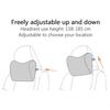 Winter Soft Car Headrest Neck Pillow for Seat Chair In Auto Memory Foam Cotton Cushion Fabric Cover Soft Head Rest Travel Support