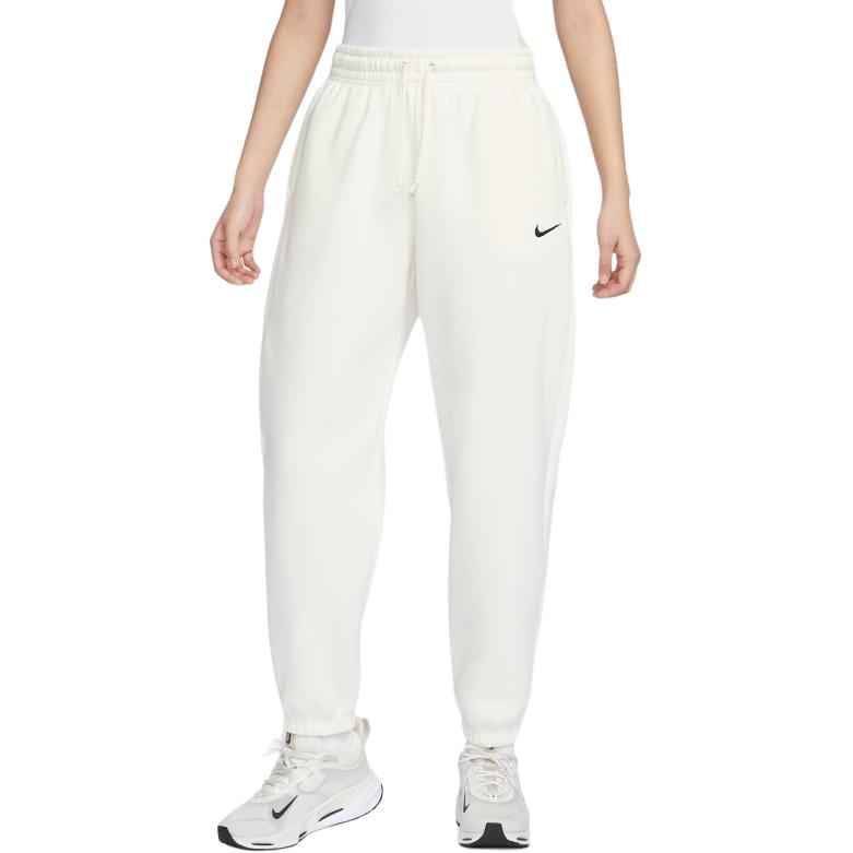 Nike Phnx Flc Hr Os Pant 2 Stylové Pohodlné Pletené Sportovní Kalhoty Dámské kalhoty Off-White FZ5997133