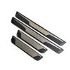 4PCS Plastic Stainless Steel For -2024 Mazda Cx-90 Car Accessories Auto Door Sill Pedal Welcome Scuff Plate Cover