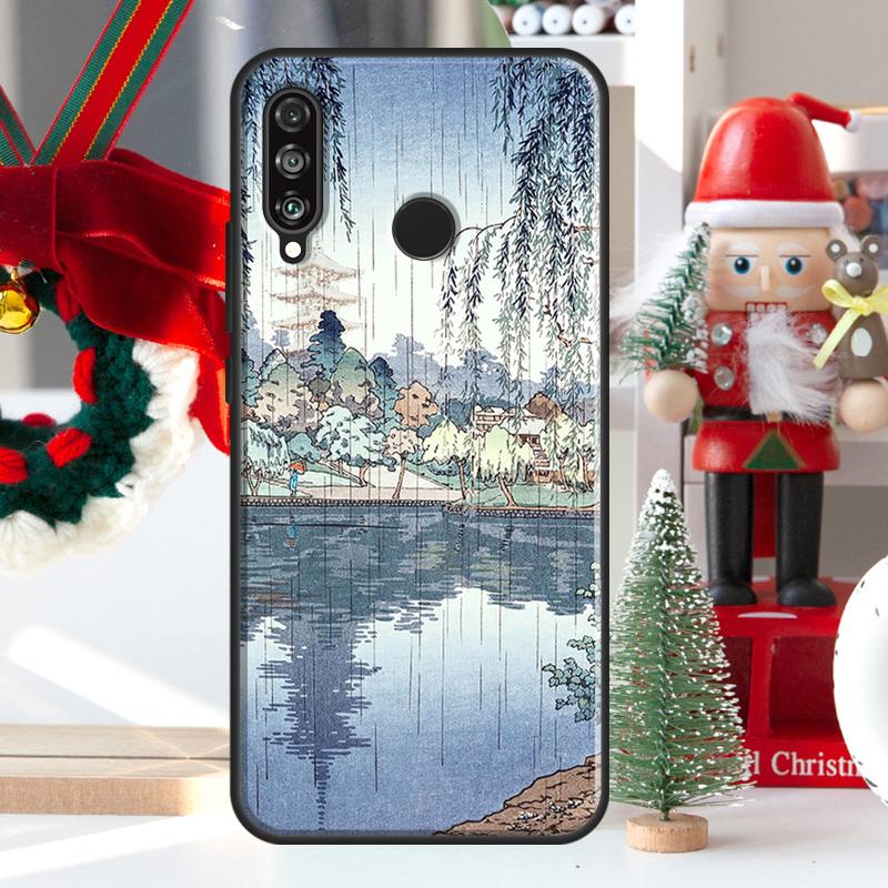 

Японское искусство Укиё-э Для Huawei Nova Y73 Y60 Y70 Y90 Y72 Y61 Y91 7i 8i 11i 12i 12s 9 10 SE P20 P30 P40 Lite Чехол Huawei Nova Y73