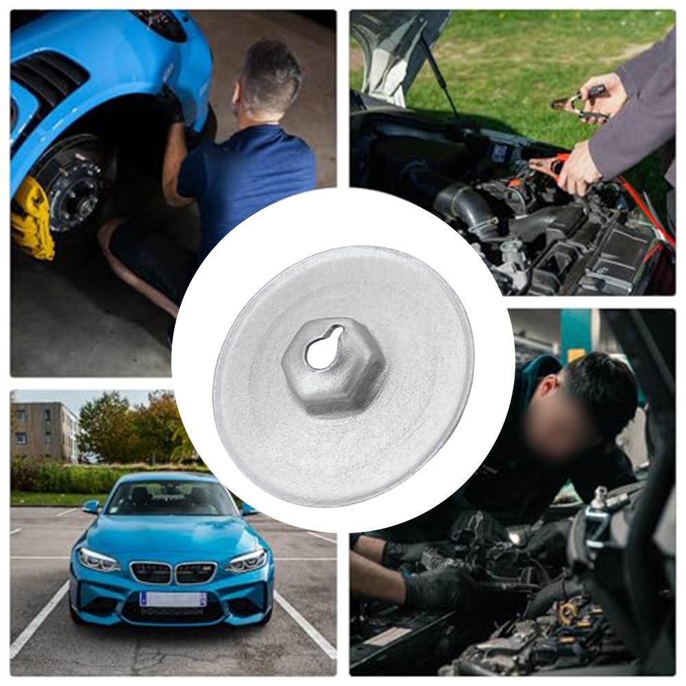 20pcs Heat Protection Sheet Nut Heat Shield Repair Kit Sheet Metal Nut Fasteners For BMW Mini 1-7 Series