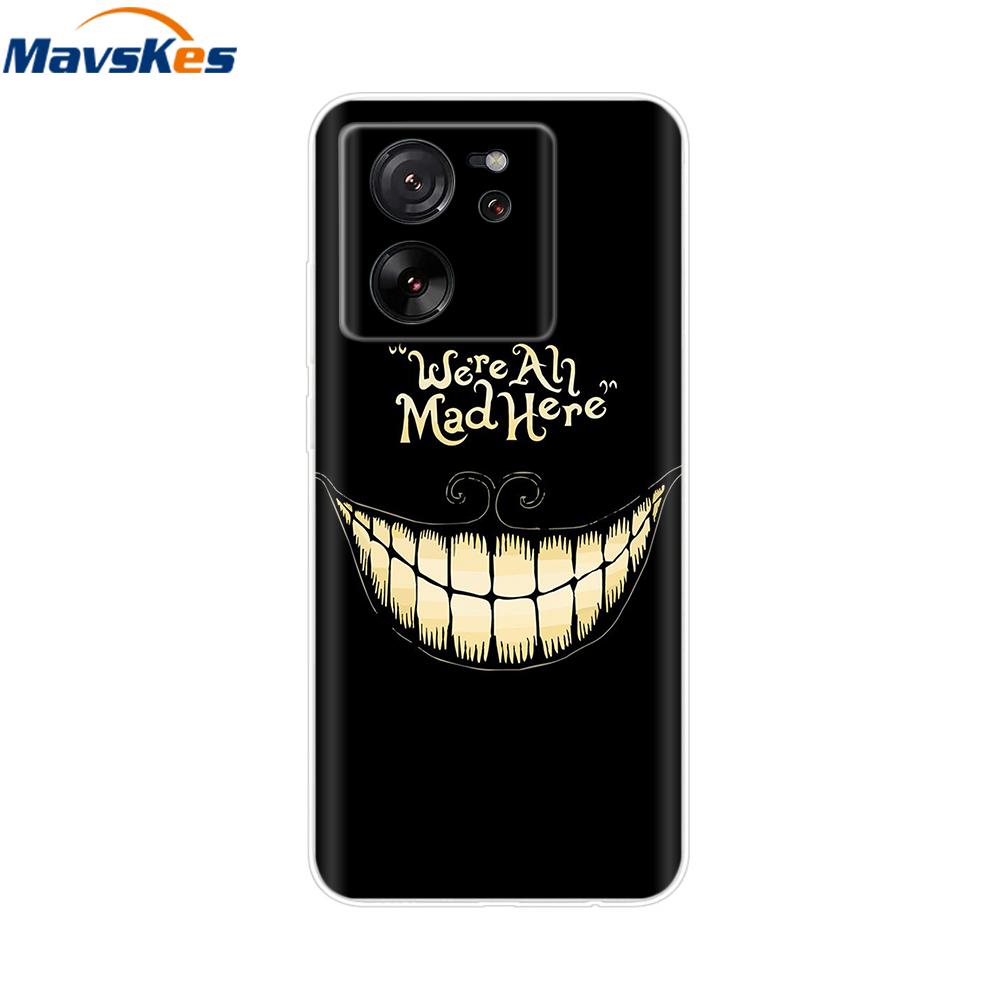 Clear Silicone Case For Xiaomi 13T Pro Back Cover For Xiaomi 13T Case Soft TPU Bumper Protective Phone Cases Mi13T Fundas Coque