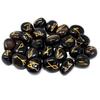 Black Onyx Rune Set 25 Stones With Pouch