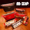 Tenyo Disney Mickey Mouse Pencil Case, M-ZIP, Red, DMZ-401