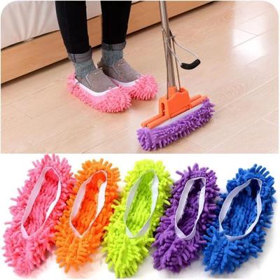 Veľkoobchodný výrobca chenille návlek na topánky lenivý mopovací návlek na papuče návlek na mop čistenie podlahy