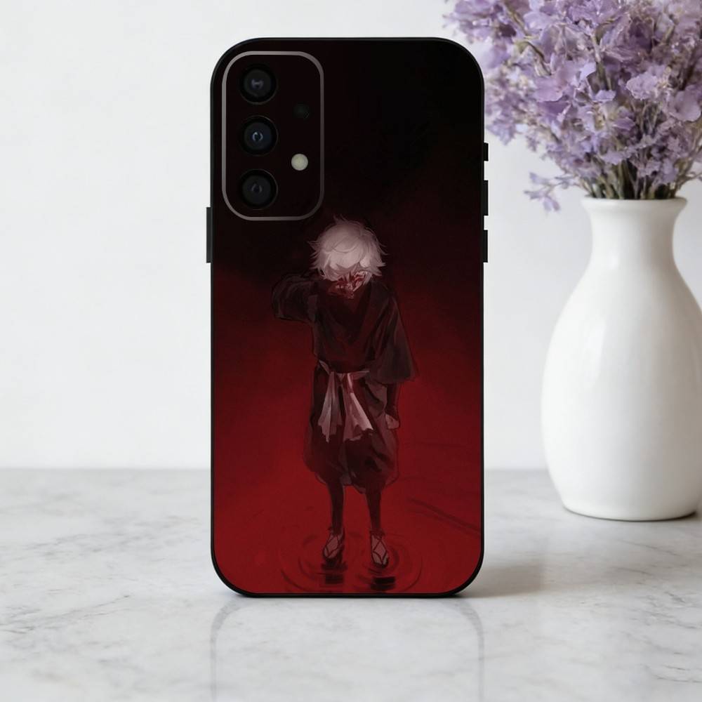 H-Hell P-Paradise Jigokuraku Phone Case For Samsung Galaxy A73,A72,A71,A70,A53,A52,A51,Others Soft Black Cover