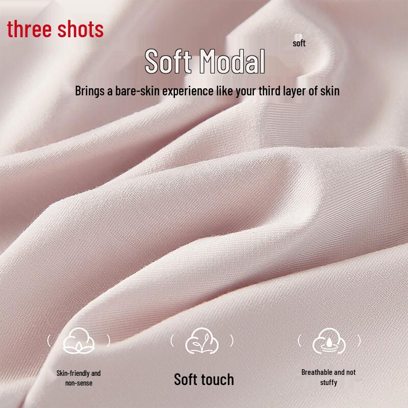 ThreeGun Women's Modal Antibacterial Briefs 3-Pack