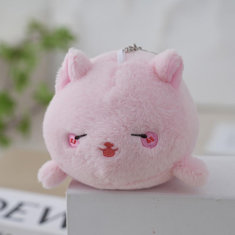 Adorable Plush Puppy Keychain Cute Soft Stuffed Dog Toy Perfect For Bags And Keys