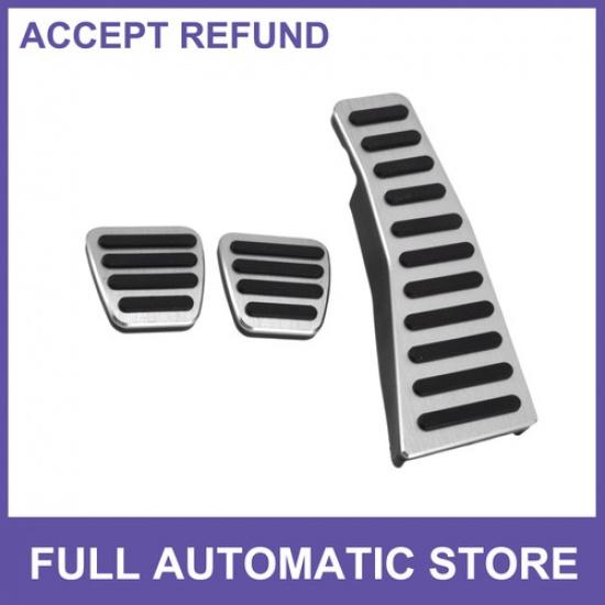 3 Pcs Manual Foot Accelerator Pedal Covers for Honda Civic 2006-2009