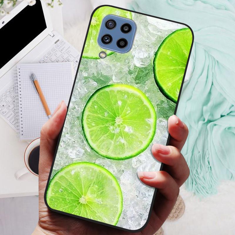 For Samsung M32 Case SM-M325F TPU Luxury Soft Fashion Silicone Phone Case For Samsung Galaxy M32 Coque Back Cover Fundas Shell