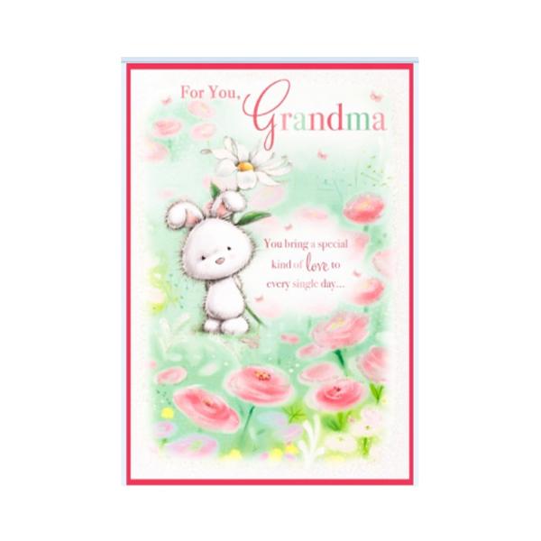 Simon Elvin For You Grandma Greetings Card (Pack of 6)