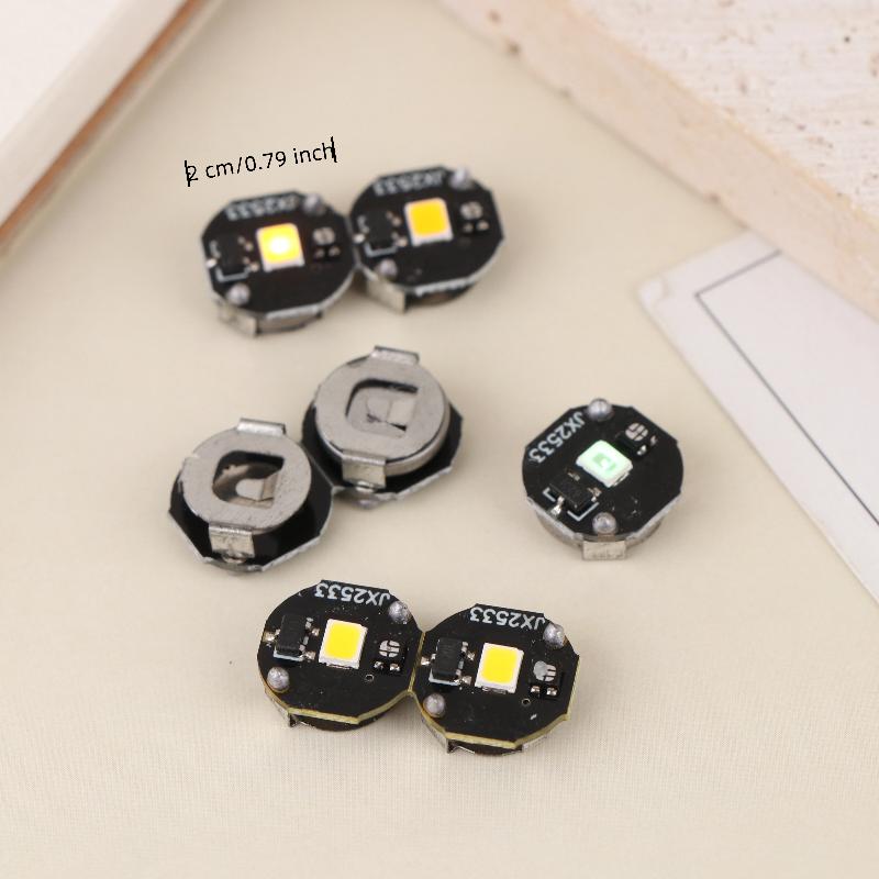 2ks LED Světlo Mikrovlnný Magnetický Spínač Osvětlovací Čip Animace Ruční Výroba Plus Světelný Model Hračka Bezdrátová Lampa