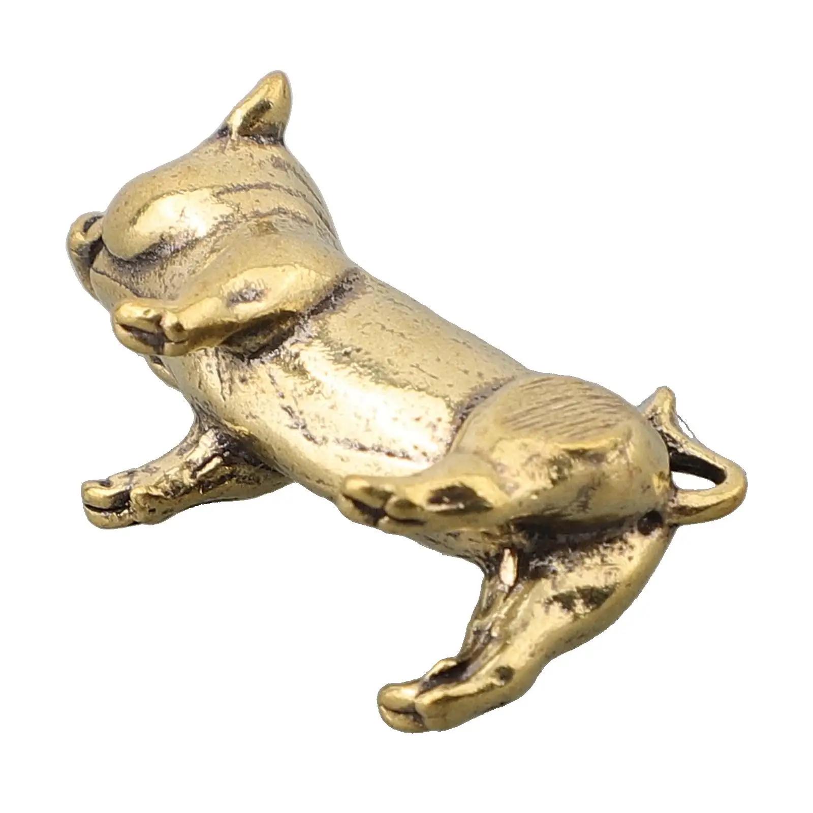 Brass Metal Pig Pendant Chinese For Zodiac Animal Ornament Pure Copper Craft With Fine Workmanship For Cultural Display China Mainland