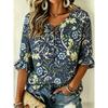 Daily Basic 3D Printed Women's Shirt, Loose Simple Casual Style, Skin-Friendly Durable Multi-scene Wear Top