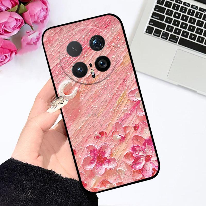 Case For Honor Magic 8 Pro 8Pro Fashion Cute Cartoon Soft Silicone TPU Phone Cover For Magic8 Pro Shell Bumper BKQ-AN00 BKQ-AN10