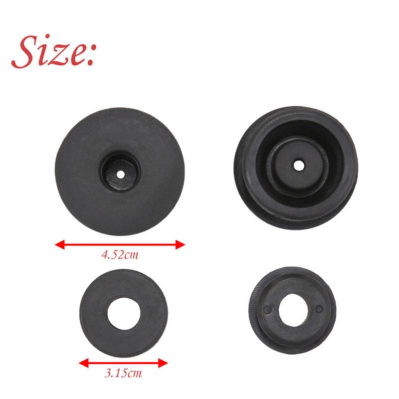 4pcs Car Lower Upper Radiator Rubber Mount Bushing Grommets For Honda Accord Civic CRV HRV Odyssey Element Pilot 74172-SM4-970