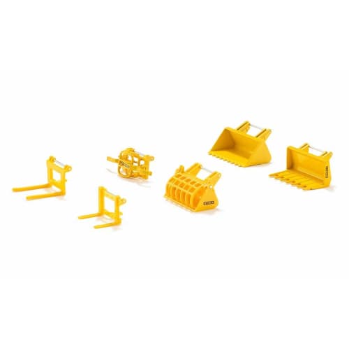 

SIKU Parts Front Loader Accessory Kit, 6 Types, 1/32 Scale, SK7070G