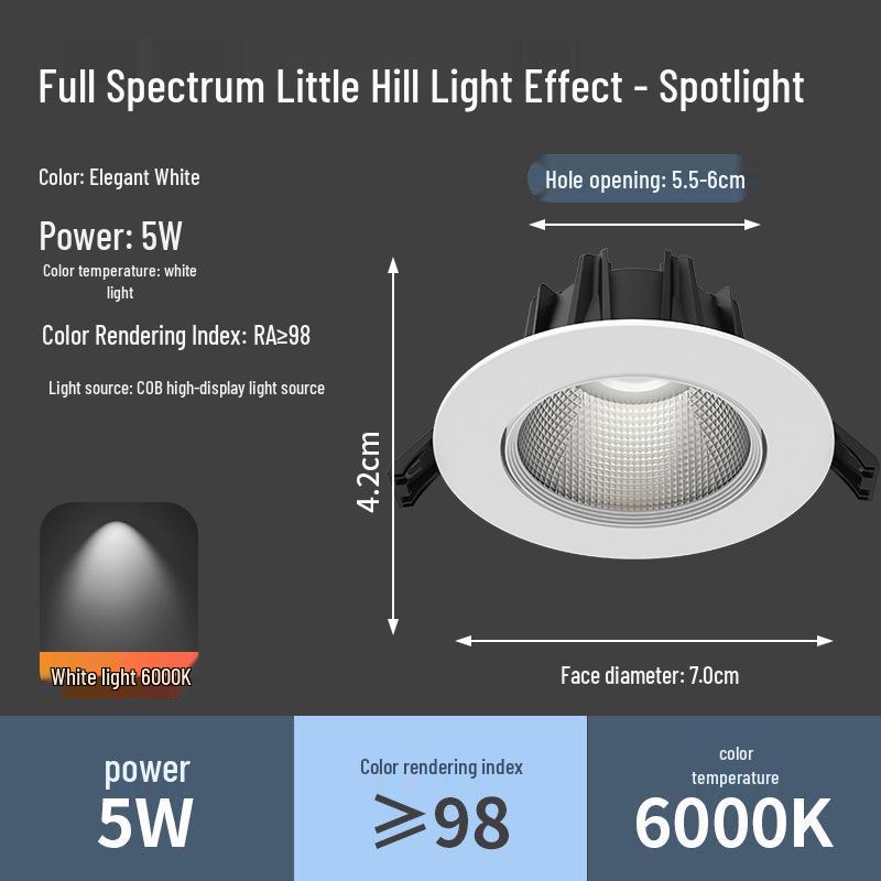 Recessed Super Bright Ceiling Downlight for Home and Commercial Spaces