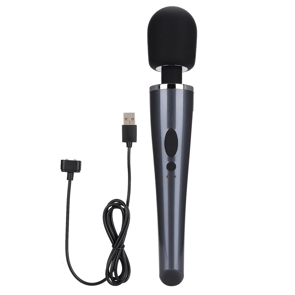 10 Frequency USB Rechargeable Waterproof Mute Massager Vibration Massager