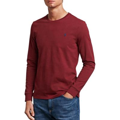 Polo Logo Bestickt Baumwolle Rundhals Langarm T-Shirt Herren Oberteile 710587355-044