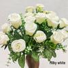 Peace Rose Artificial Floral Bouquet Decoration