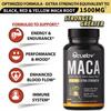 Maca Root Capsules 1500 Mg, Available In Black, Red, and Yellow Varieties, Suitable for Both Men and Women, 120 Capsules