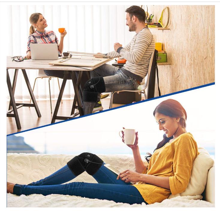 Heating Knee Pads: Thermal Therapy Leg Warmers for Safe Cold Protection for Middle-Aged and Elderly