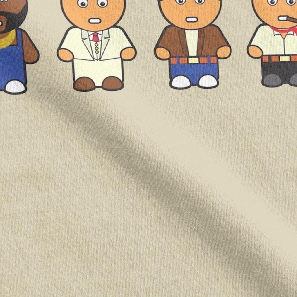 Das A-Team Film T-Shirts für Herren 100% Baumwolle Freizeit T-Shirt Rundhals T-Shirt Kurzarm Tops Party