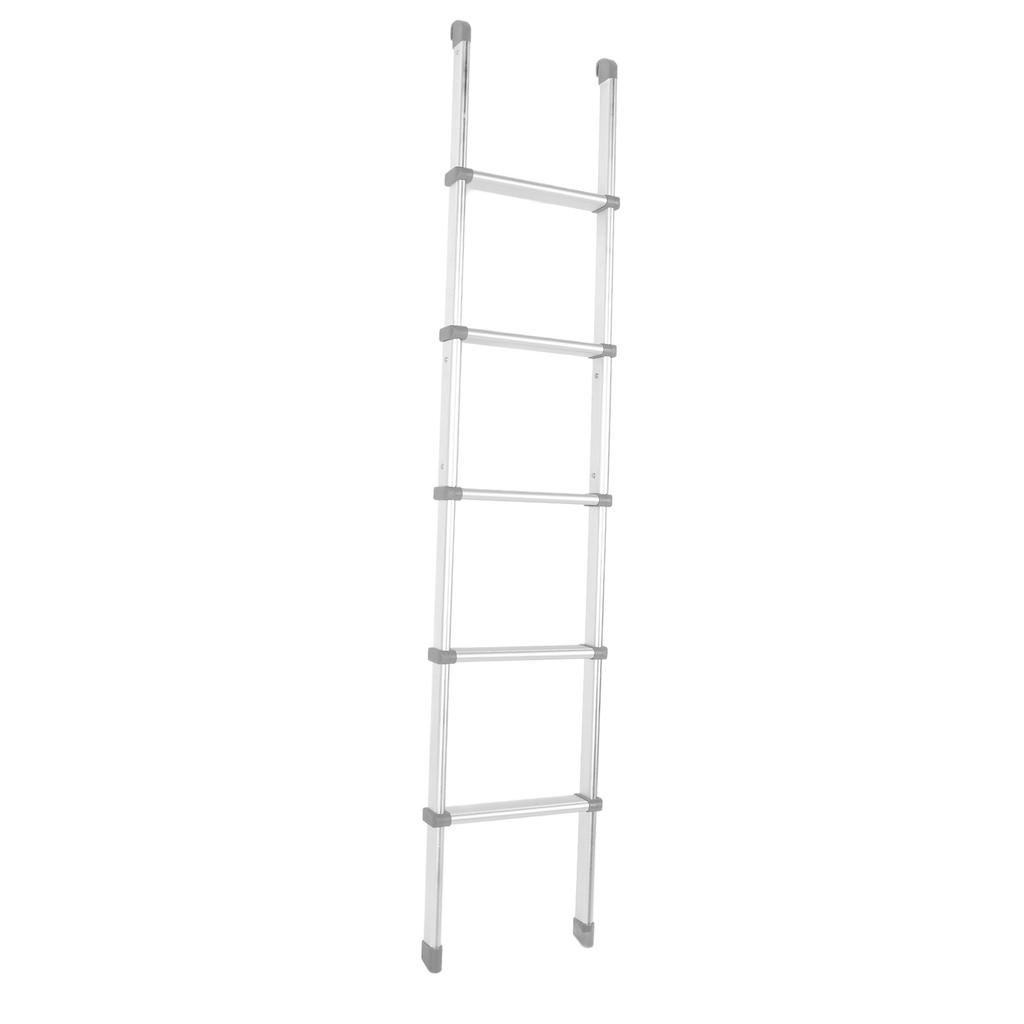 59.84in RV Bed Ladder Aluminum Alloy 5 Steps Slip Proof Removable Ladder with Safety Handrail for Motorhome Trailer
