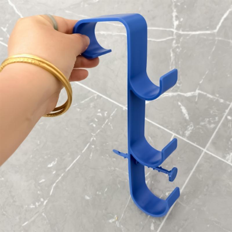 

Pool Pole Hanger Adjustable Stable Hose hooks Patio Lawn Garden Supplies for Patio Deck Wall Clothes Sports Outdoor S