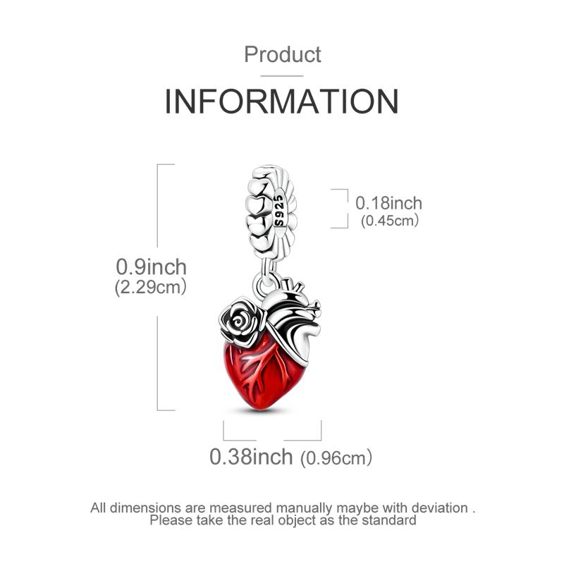 Copper Chameleon Charms Bead Zirconium Golden Love Mom Gift Cute Pets Pendants Fit Original Bracelet Diy Jewelry