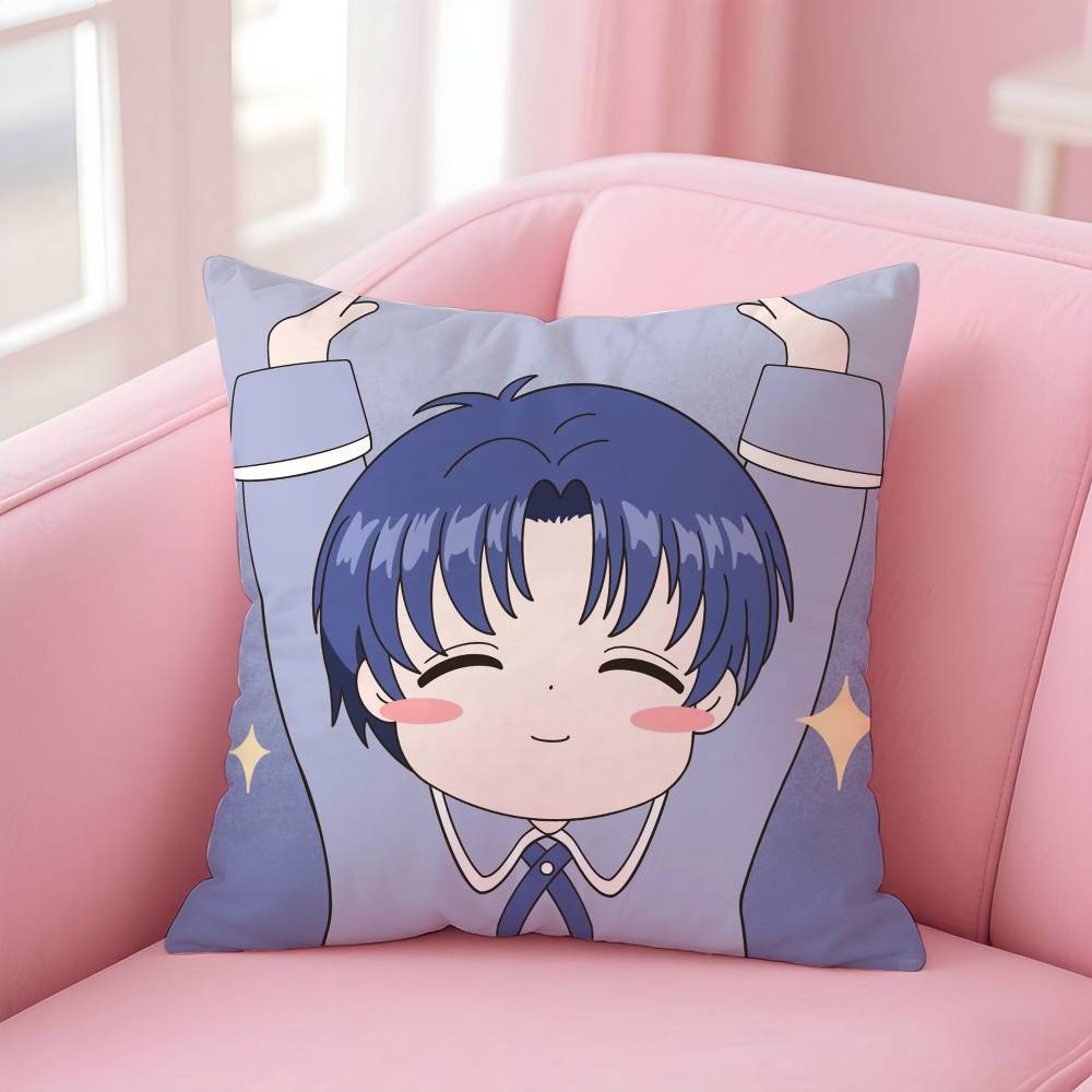 Cartoon Anime C-Cardcaptor S-Sakura Pillow Case pattern printing pillowcase living room sofa cushion cover bedroom room decor