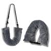 Comfortable Travel Neck Pillow Fillable Neck Pillow Storage Bag U-Shaped Pillow  Home