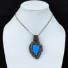 Sleeping Beauty Turquoise Pendant Copper Wire Wrapped Pendant Handmade Pendant Copper Wire Wrap Jewelry Dainty Gemstone Pendant Gift For Mom