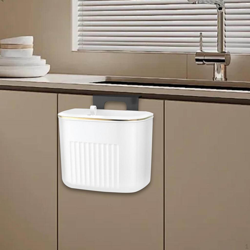 Hanging Bin with Lid for Food Waste And Garbage Disposal